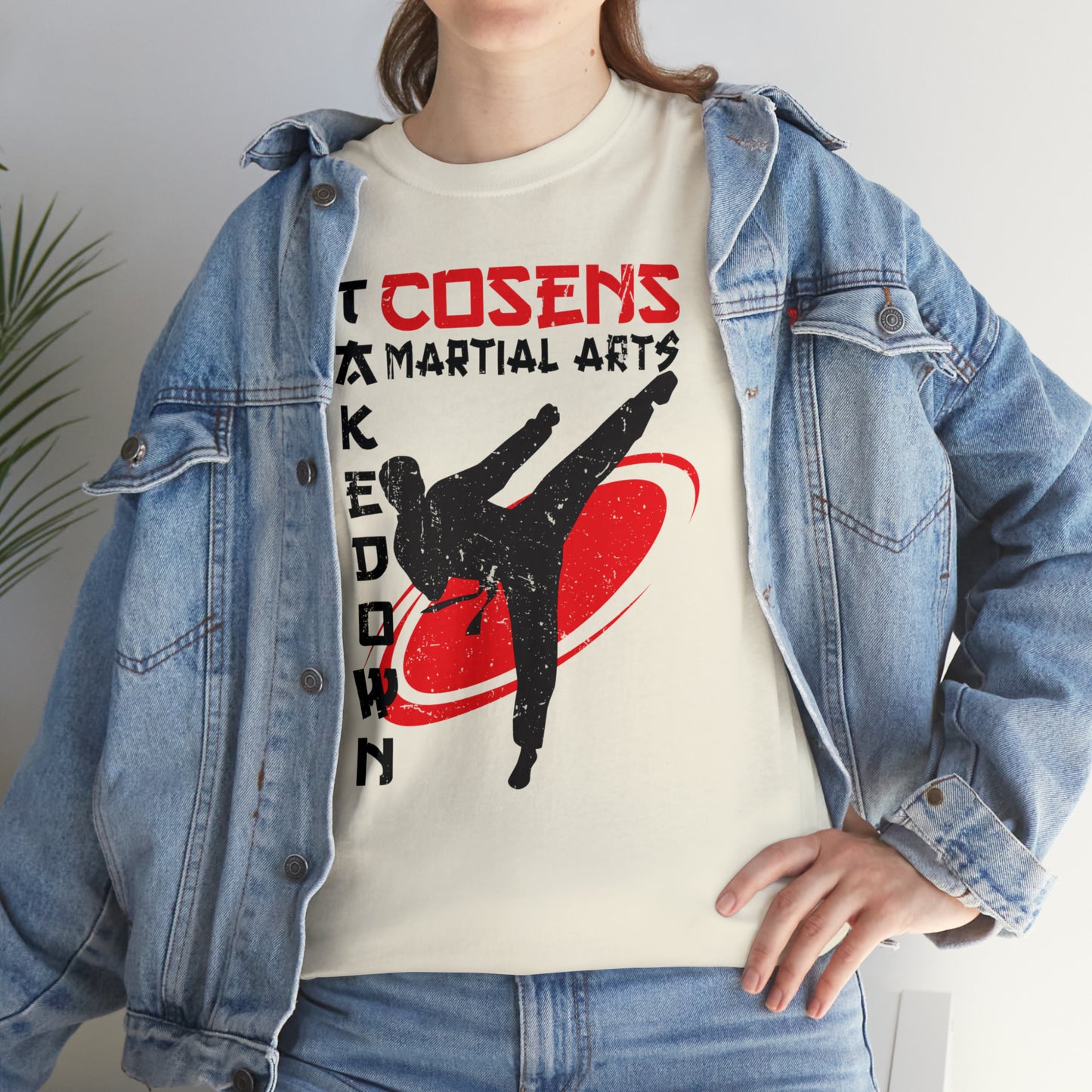 Adult "Takedown" Cosens Martial Arts Unisex Heavy Cotton Tee Unisex Heavy Cotton Tee