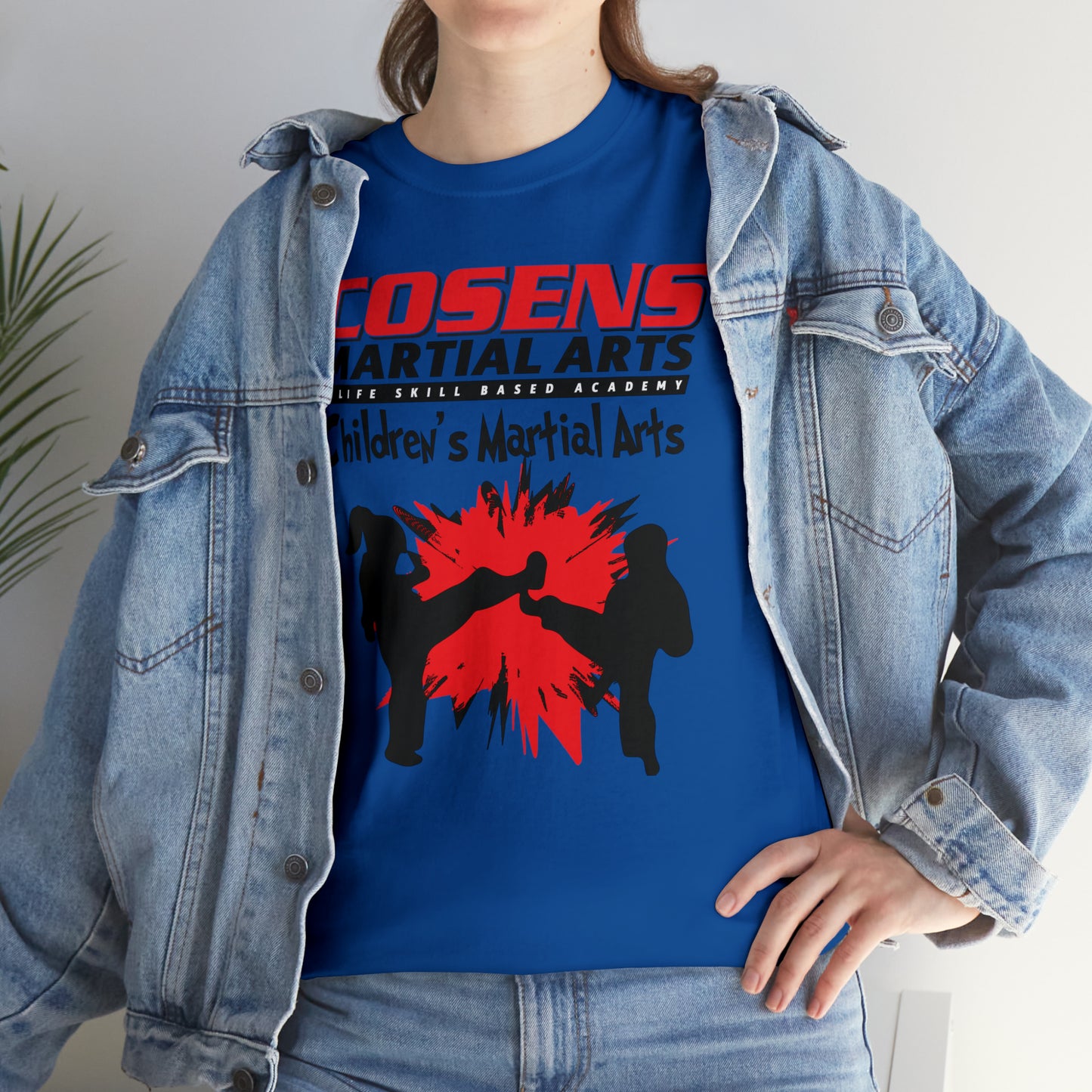 Adult "Childrens Martial Arts" Cosens Martial Arts Unisex Heavy Cotton Tee Unisex Heavy Cotton Tee