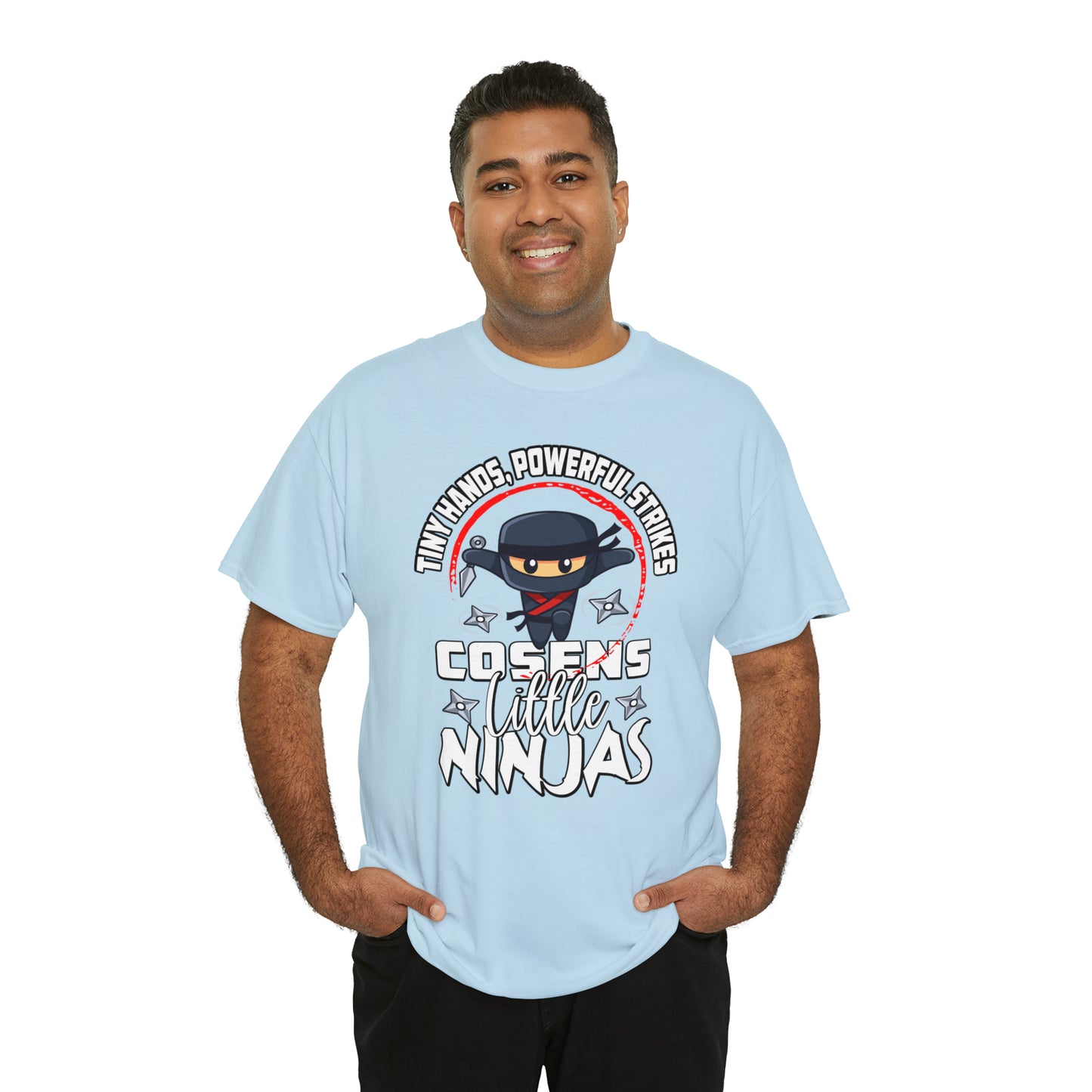 Adult "Little Ninjas" Cosens Martial Arts Unisex Heavy Cotton Tee Unisex Heavy Cotton Tee