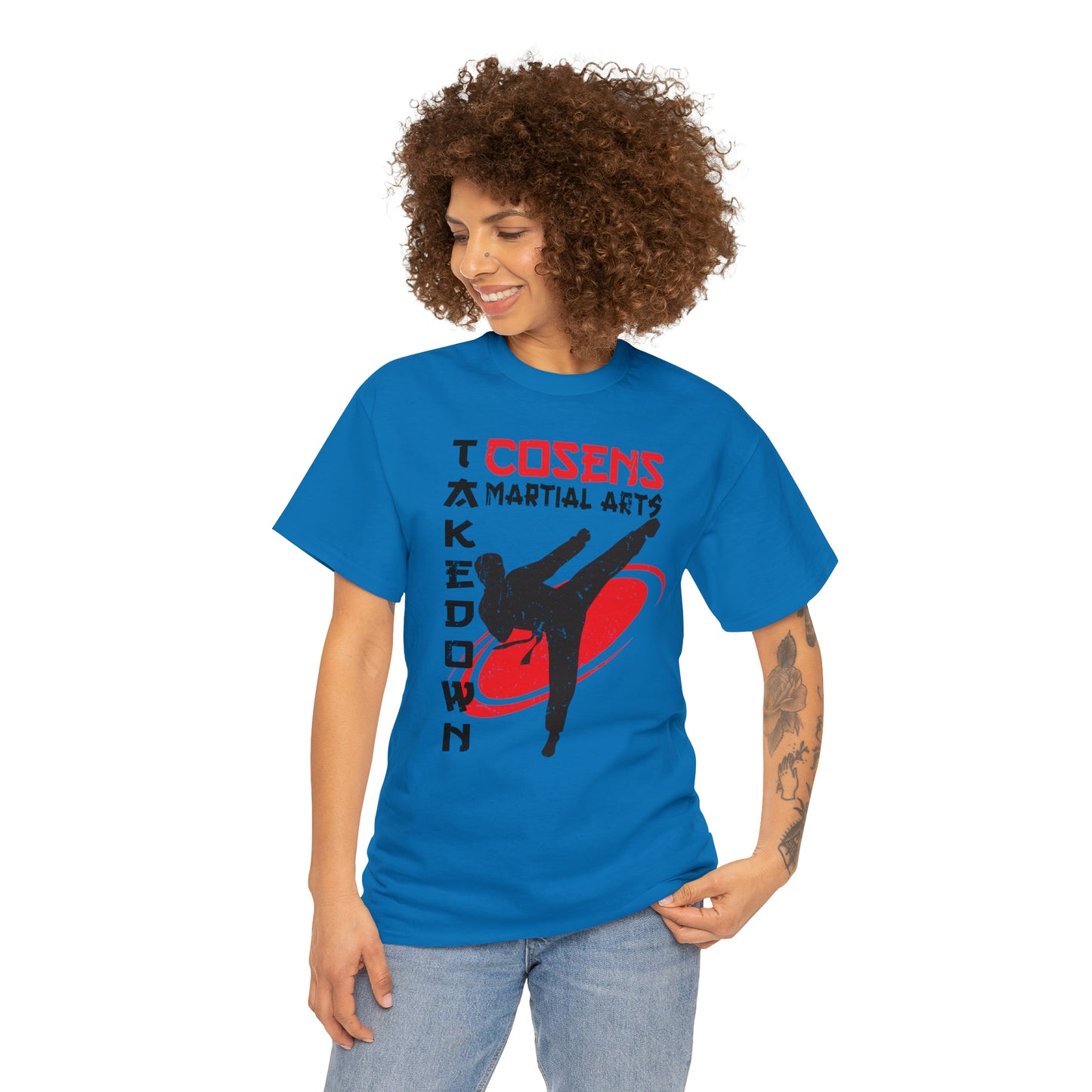 Adult "Takedown" Cosens Martial Arts Unisex Heavy Cotton Tee Unisex Heavy Cotton Tee