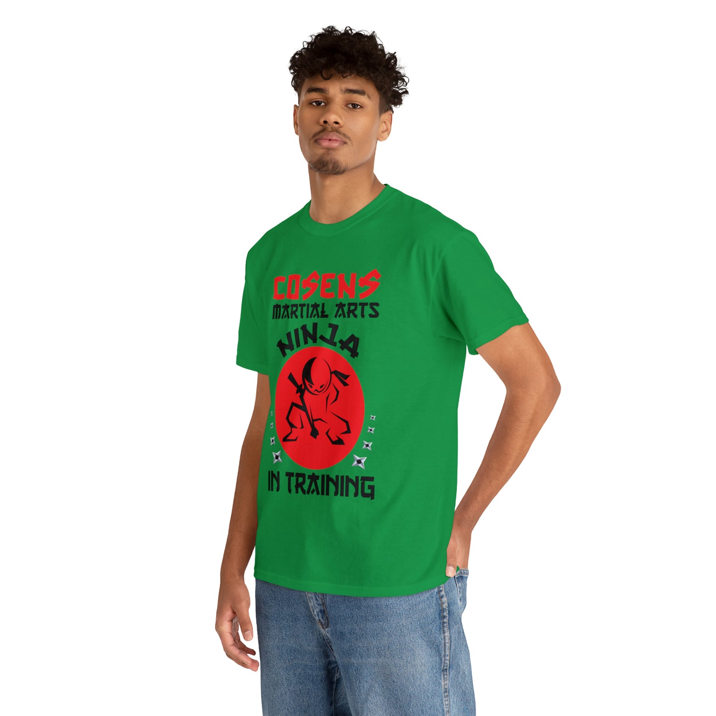 Adult "Ninja in Training" Unisex Heavy Cotton Tee