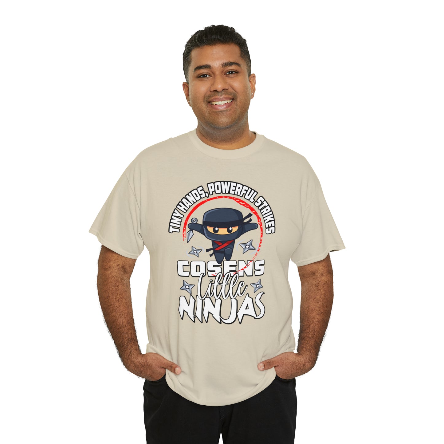Adult "Little Ninjas" Cosens Martial Arts Unisex Heavy Cotton Tee Unisex Heavy Cotton Tee