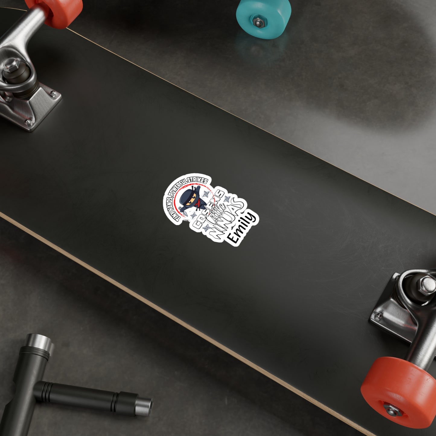 Customized Vinyl Decals - Little Ninjas!