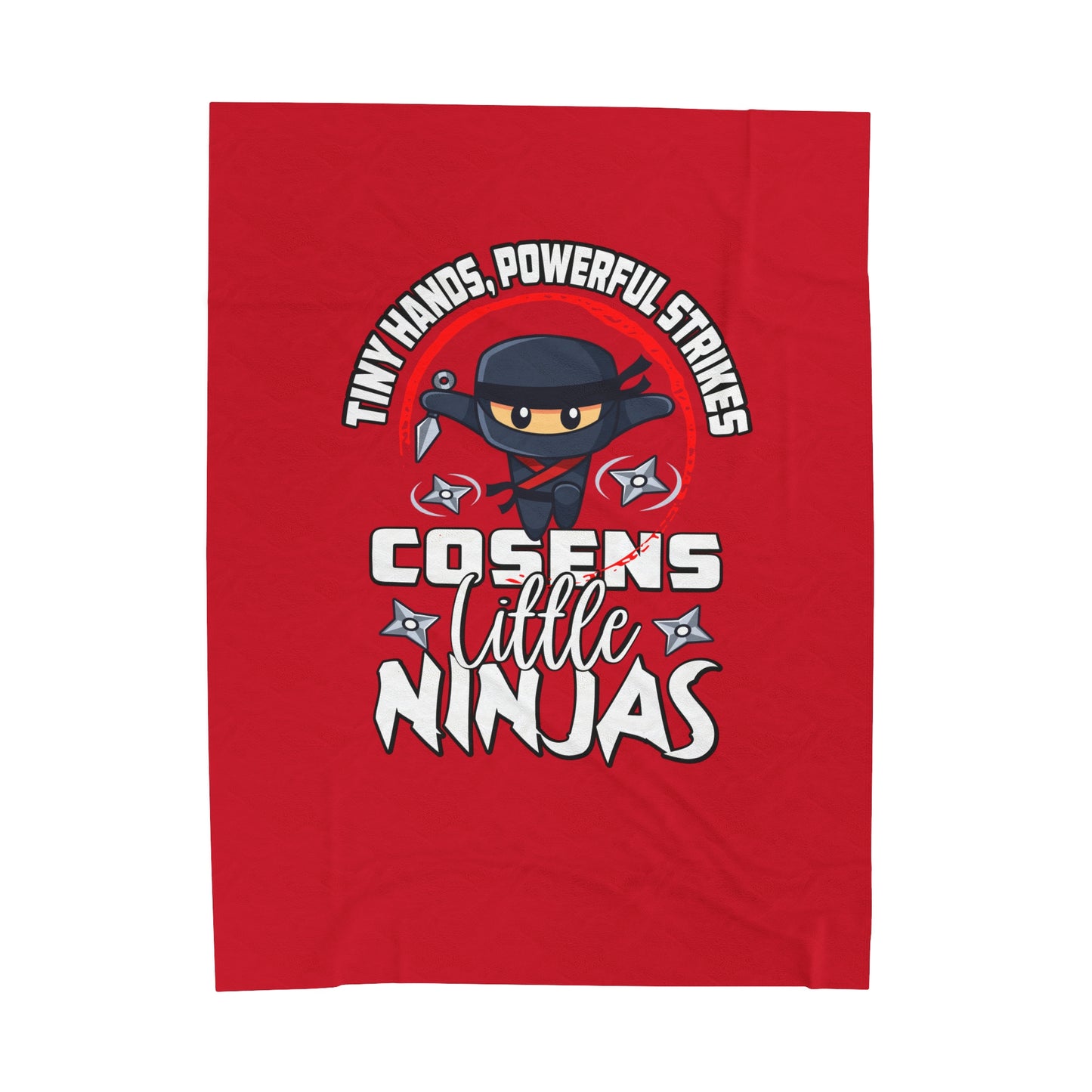 Little Ninja Cozy Blanket – Softness Meets Martial Arts Spirit