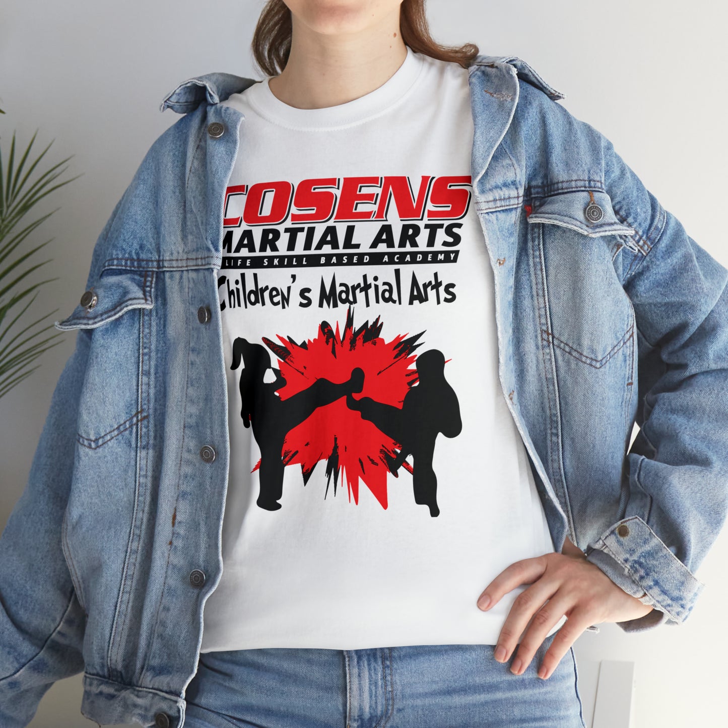 Adult "Childrens Martial Arts" Cosens Martial Arts Unisex Heavy Cotton Tee Unisex Heavy Cotton Tee