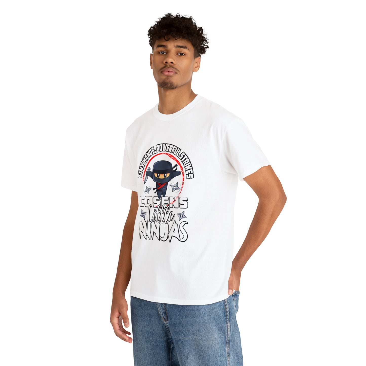 Little Ninjas Adult Unisex Heavy Cotton Tee