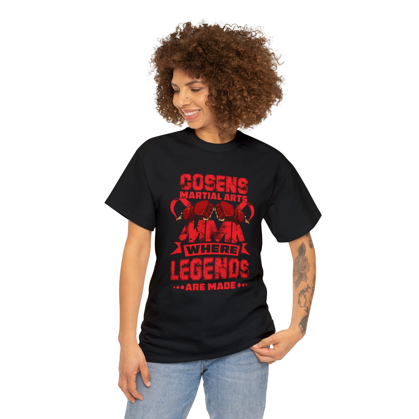 Legends Adult Cosens Martial Arts Unisex Heavy Cotton Tee
