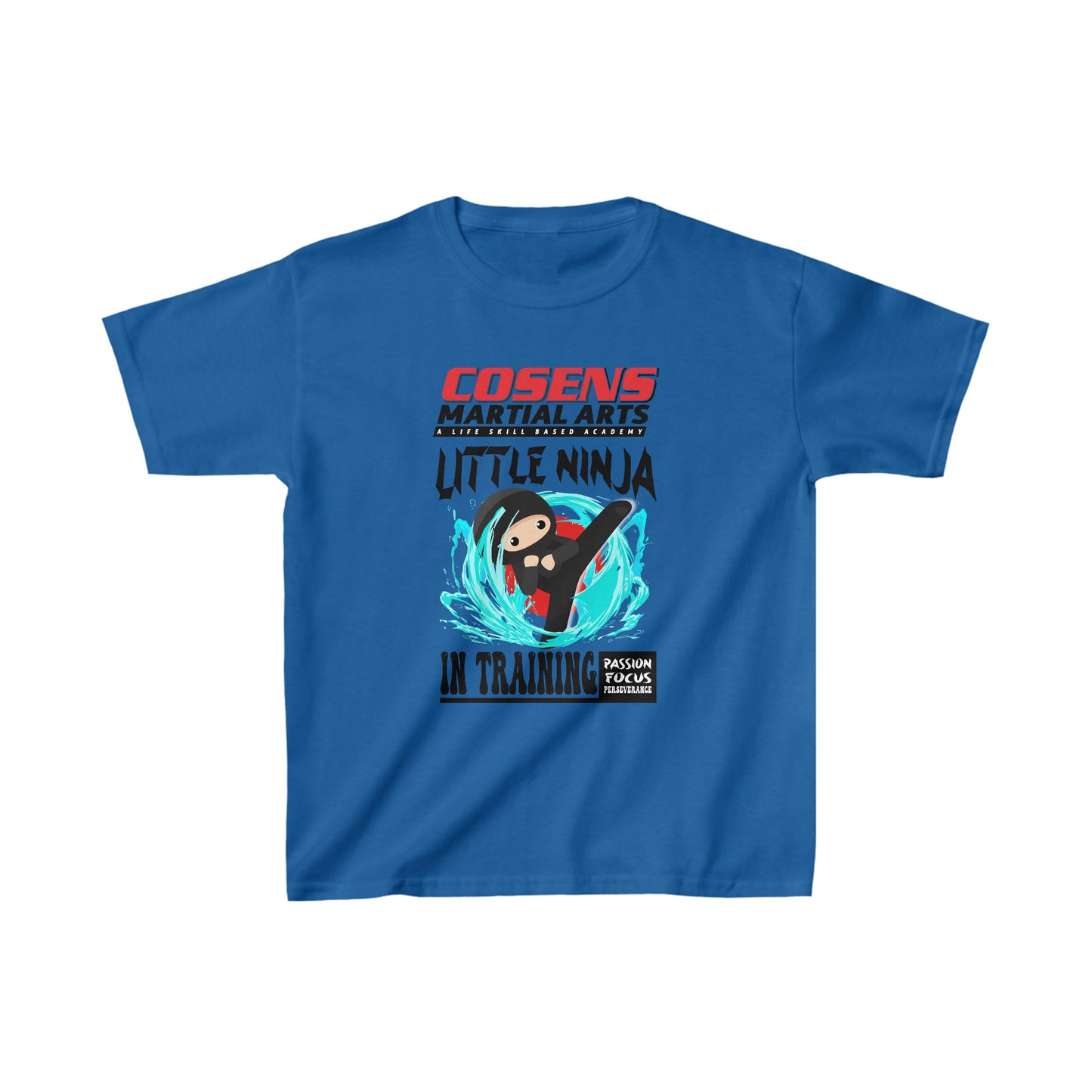 Kids "Ninja In Training" Cosens Martial Arts Unisex Heavy Cotton Tee Kids Heavy Cotton™ Tee