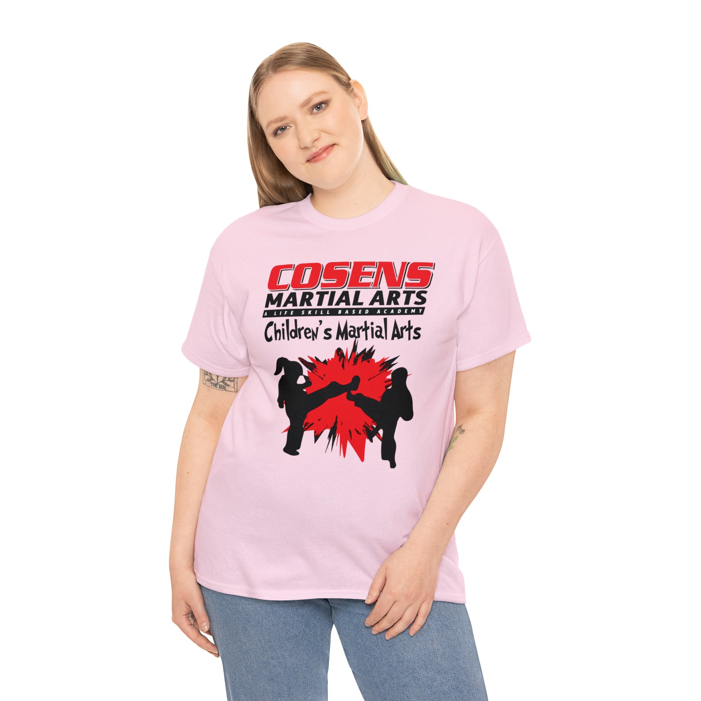 Adult "Childrens Martial Arts" Cosens Martial Arts Unisex Heavy Cotton Tee Unisex Heavy Cotton Tee