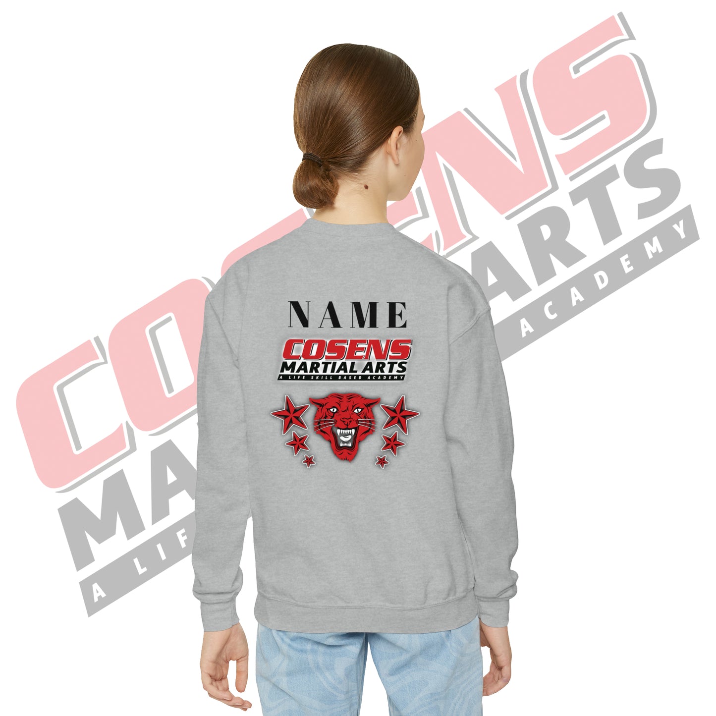 Youth Custom Crewneck Sweatshirt (Name on Back)