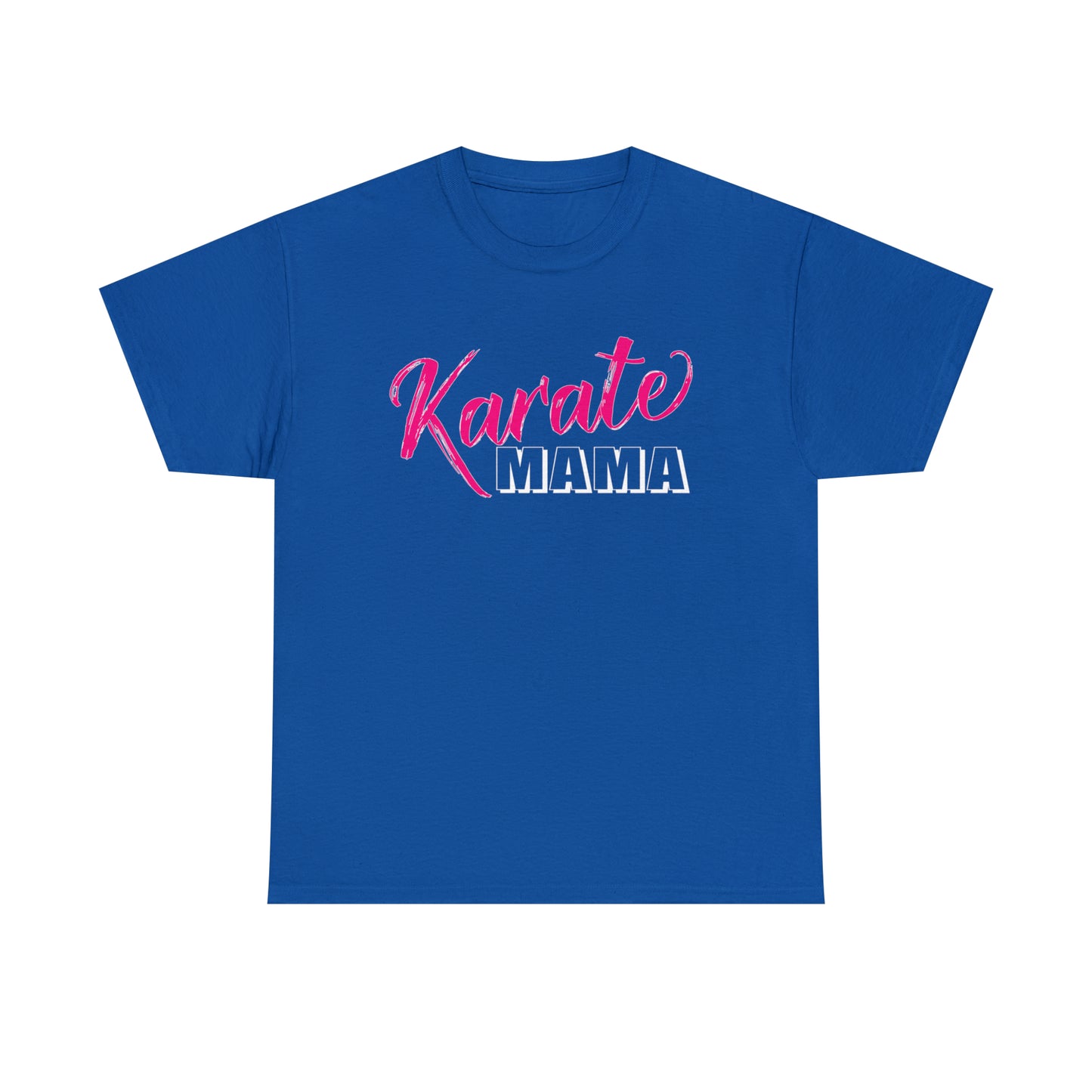 Karate Mama, Shirts For Mom, Heavy Cotton T-Shirt