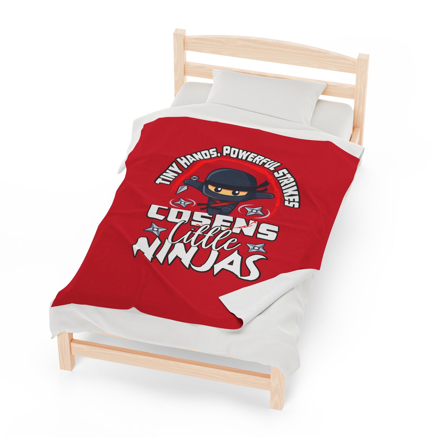 Little Ninja Cozy Blanket – Softness Meets Martial Arts Spirit