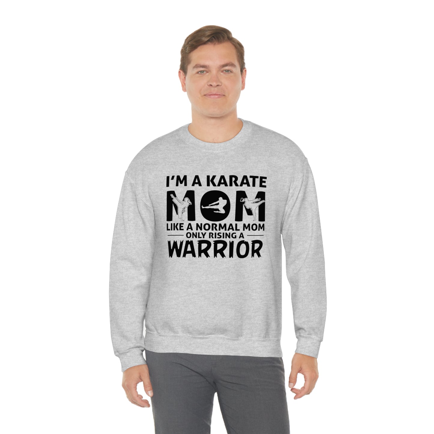 Cosens I'm a Karate Mom Heavy Blend™ Crewneck Sweatshirt