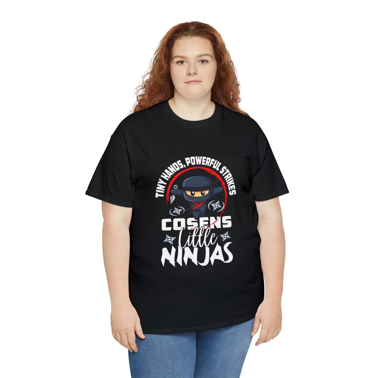 Little Ninjas Adult Unisex Heavy Cotton Tee