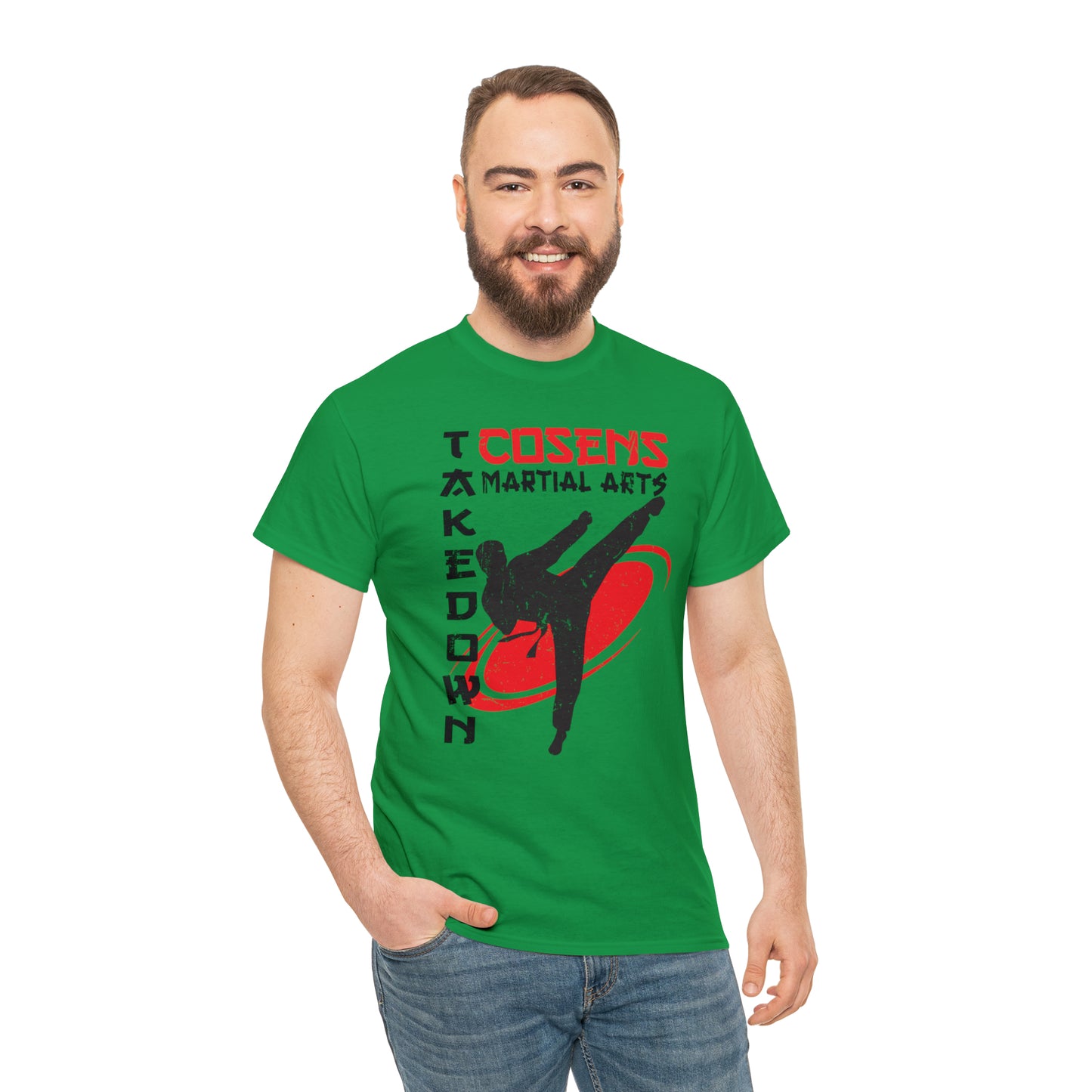 Adult "Takedown" Cosens Martial Arts Unisex Heavy Cotton Tee Unisex Heavy Cotton Tee