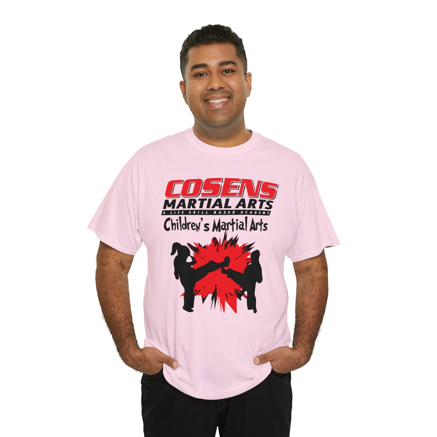 Adult "Childrens Martial Arts" Cosens Martial Arts Unisex Heavy Cotton Tee Unisex Heavy Cotton Tee