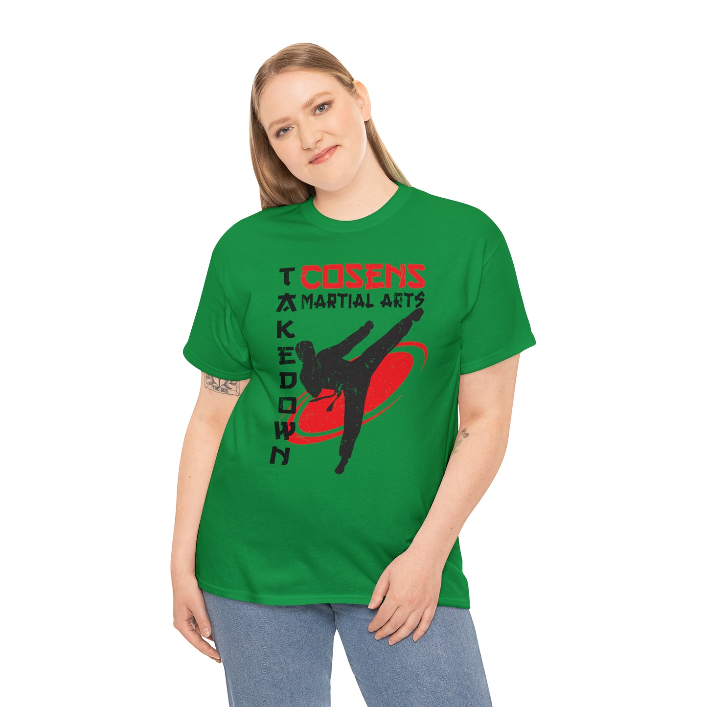 Adult "Takedown" Cosens Martial Arts Unisex Heavy Cotton Tee Unisex Heavy Cotton Tee