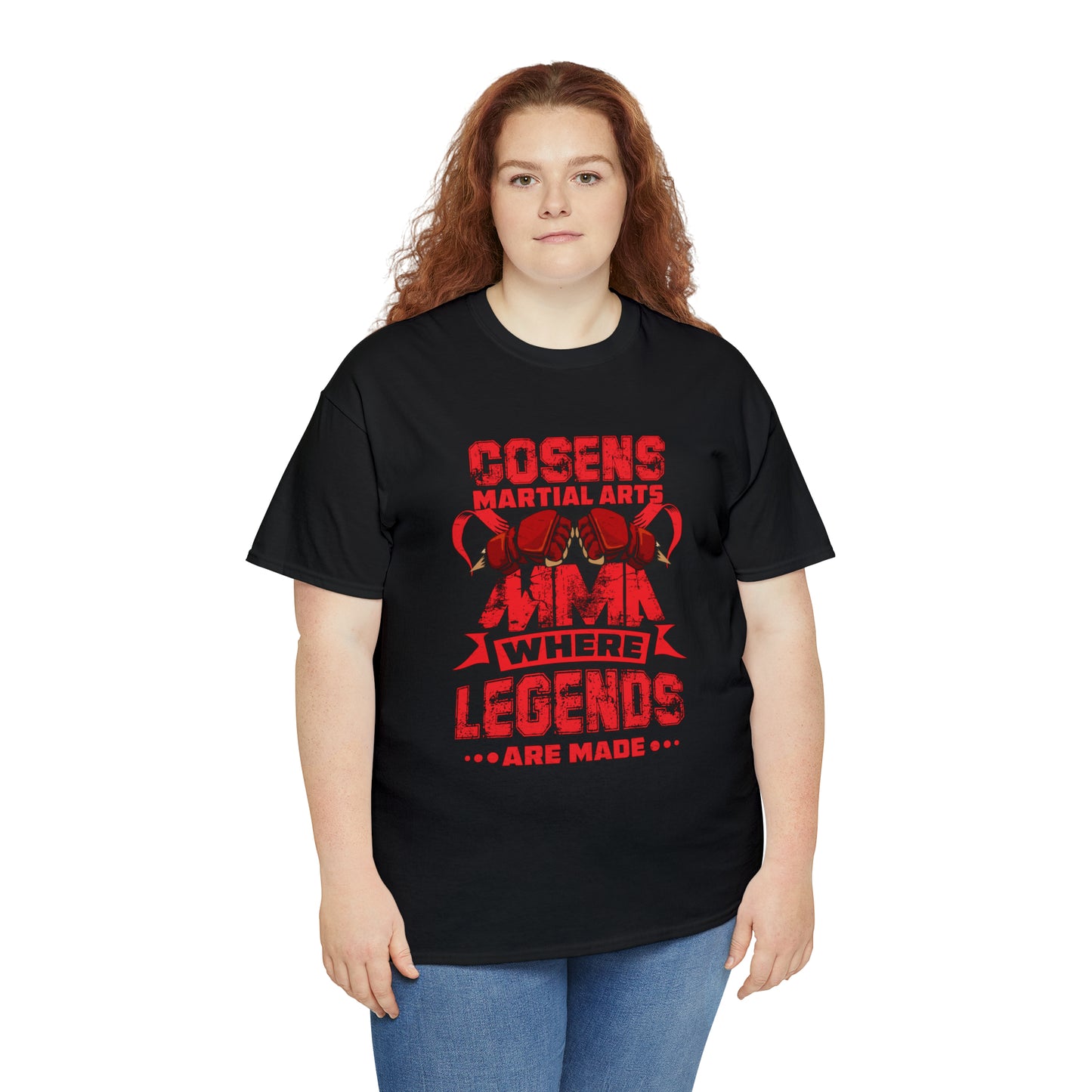 Legends Adult Cosens Martial Arts Unisex Heavy Cotton Tee