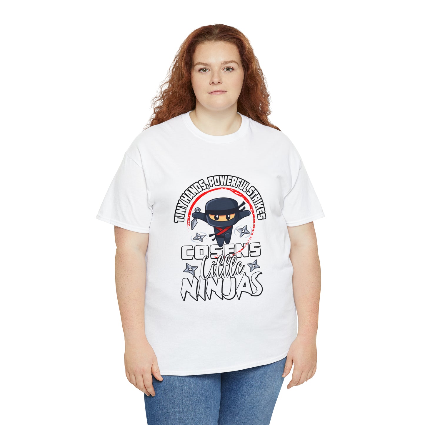 Little Ninjas Adult Unisex Heavy Cotton Tee