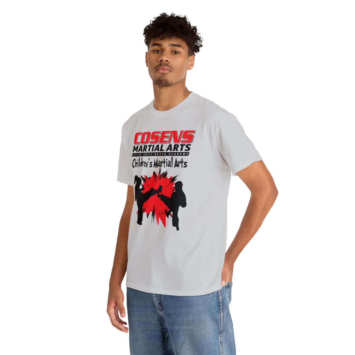 Adult "Childrens Martial Arts" Cosens Martial Arts Unisex Heavy Cotton Tee Unisex Heavy Cotton Tee