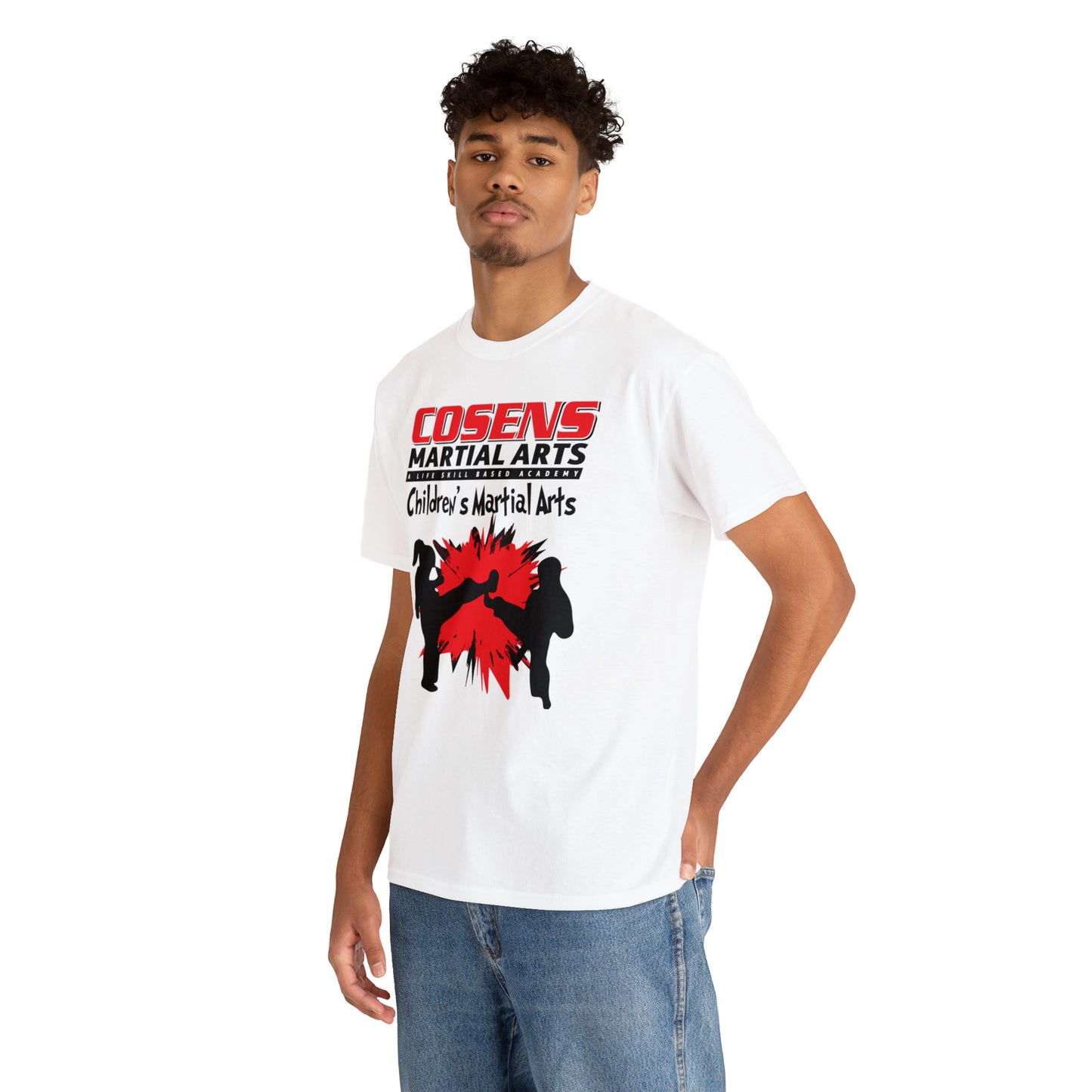 Adult "Childrens Martial Arts" Cosens Martial Arts Unisex Heavy Cotton Tee Unisex Heavy Cotton Tee