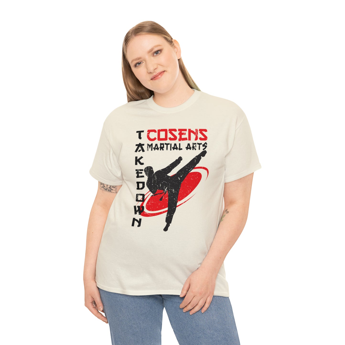 Adult "Takedown" Cosens Martial Arts Unisex Heavy Cotton Tee Unisex Heavy Cotton Tee