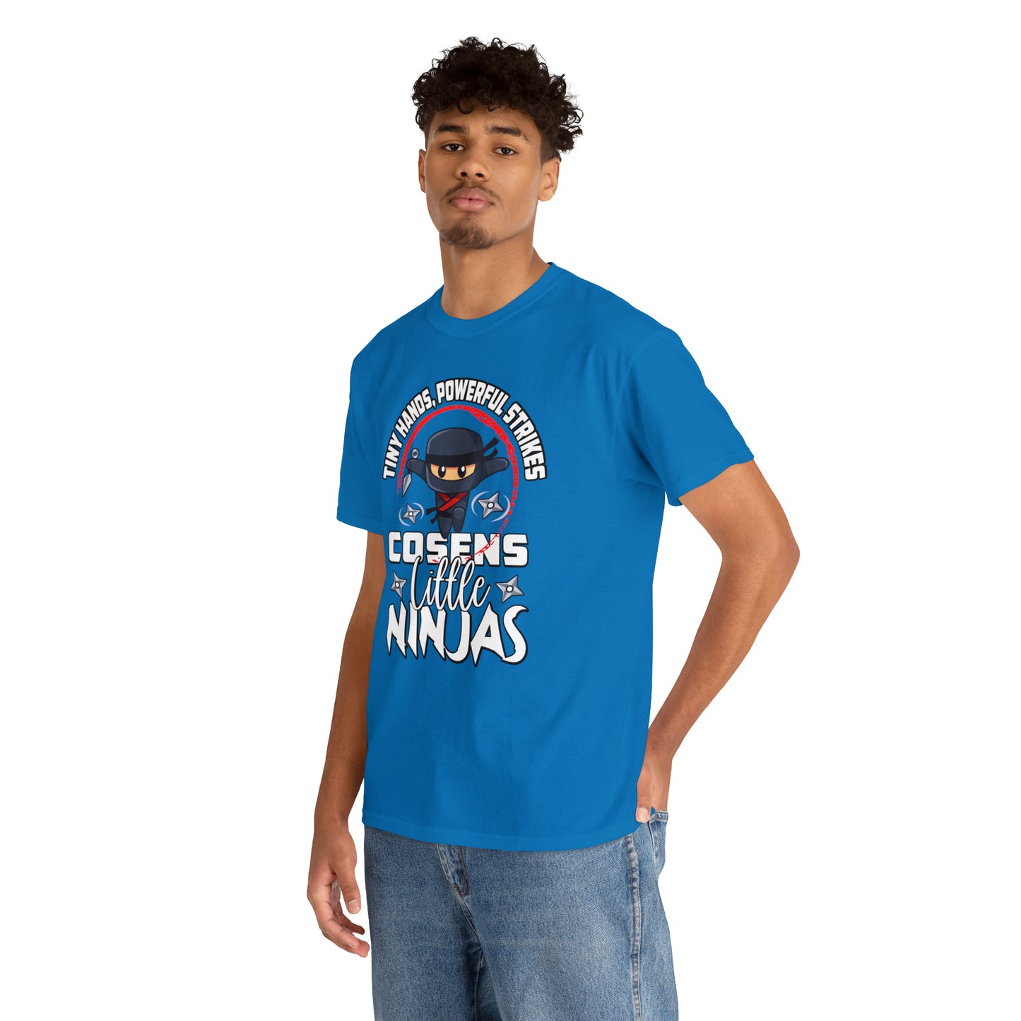 Adult "Little Ninjas" Cosens Martial Arts Unisex Heavy Cotton Tee Unisex Heavy Cotton Tee