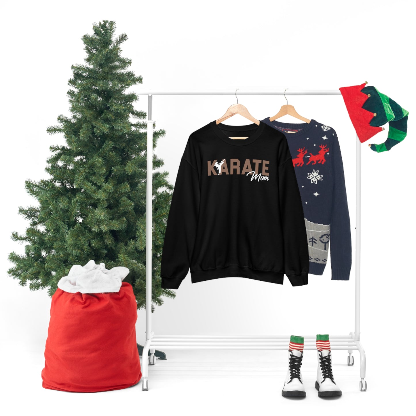 Cosens Karate Mom New Heavy Blend™ Crewneck Sweatshirt