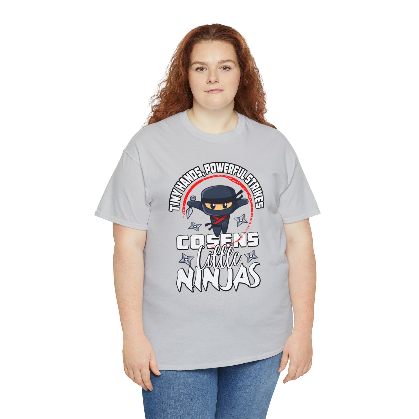 Adult "Little Ninjas" Cosens Martial Arts Unisex Heavy Cotton Tee Unisex Heavy Cotton Tee