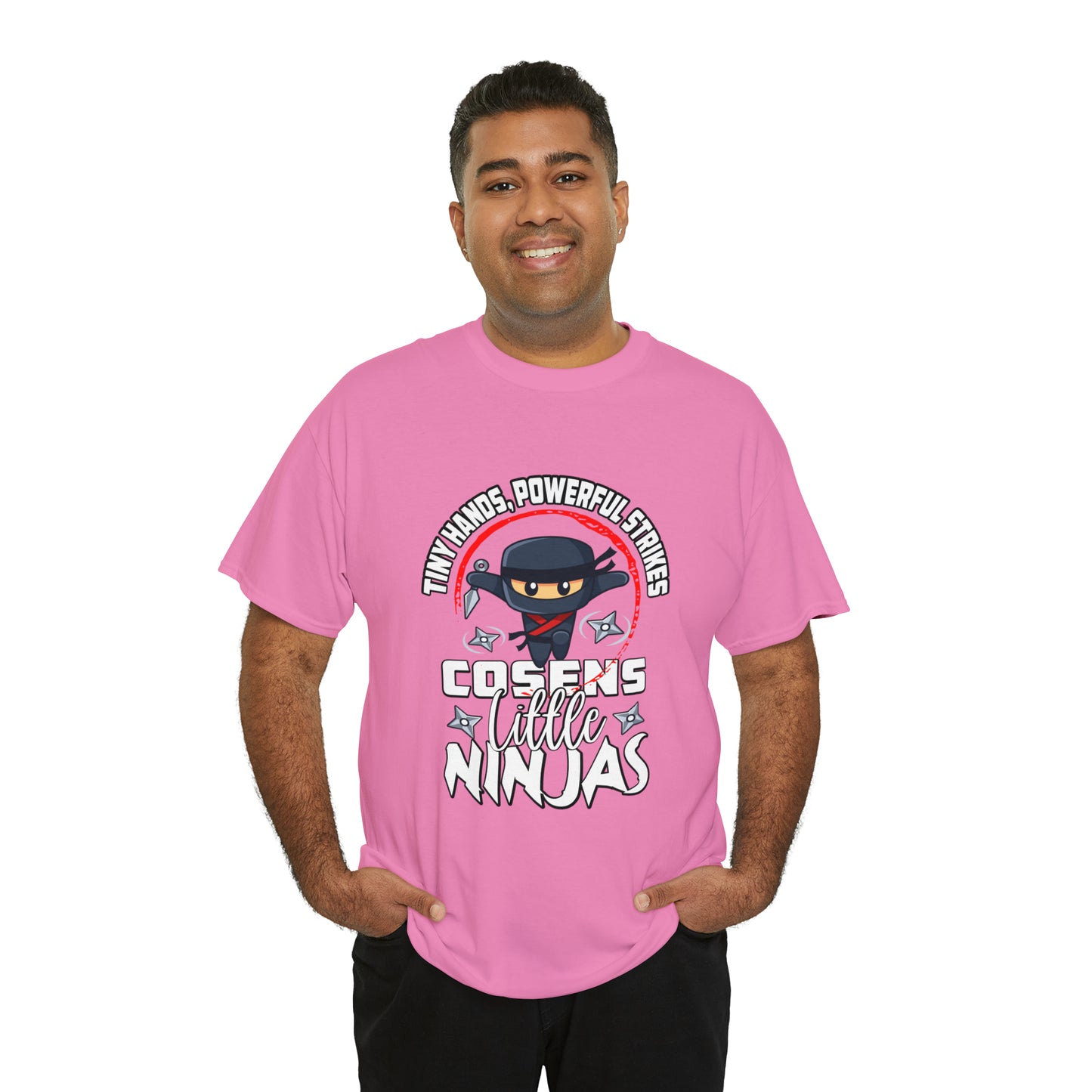 Little Ninjas Adult Unisex Heavy Cotton Tee