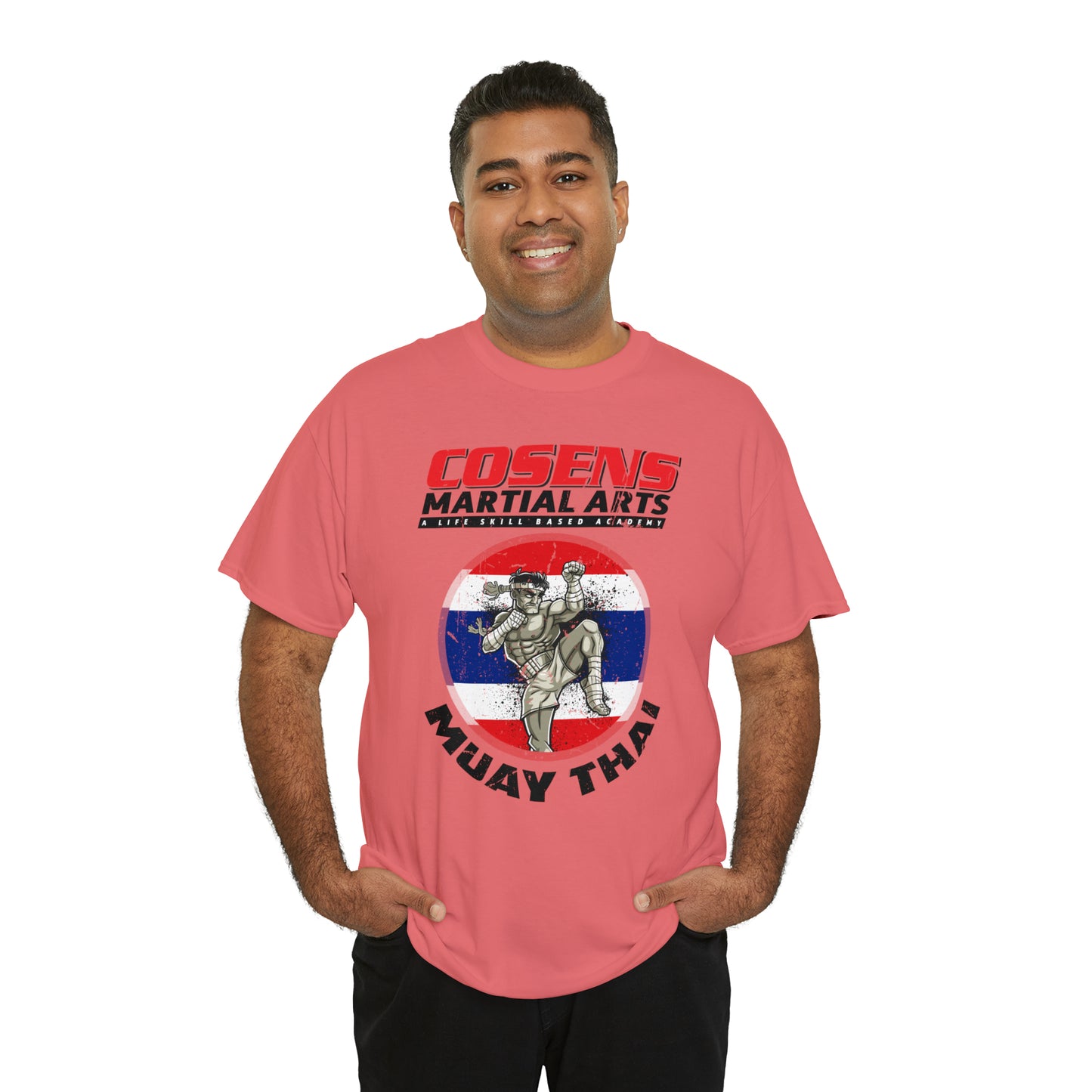 Adult "Muay Thai" Cosens Martial Arts Unisex Heavy Cotton Tee Unisex Heavy Cotton Tee