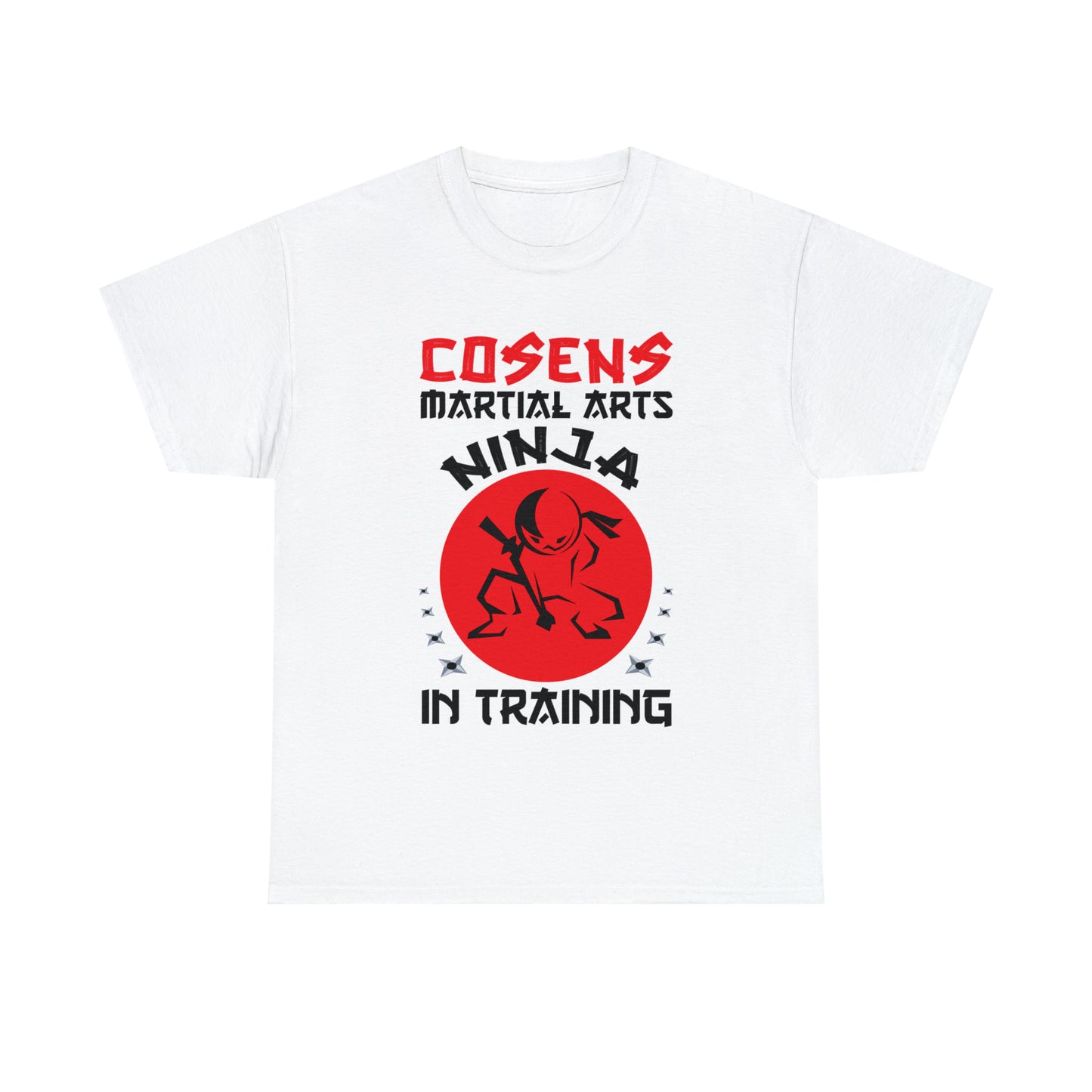 Adult "Ninja in Training" Unisex Heavy Cotton Tee