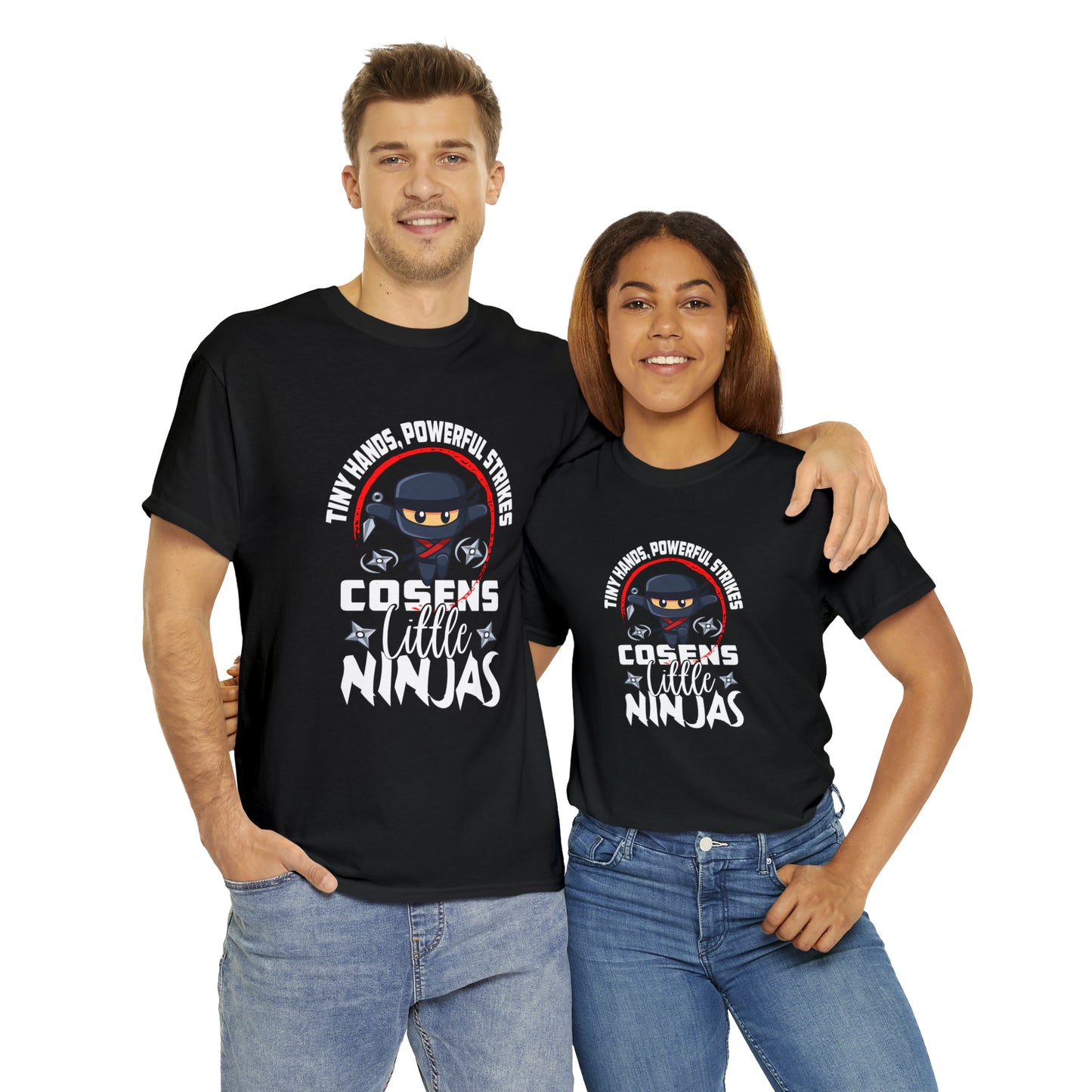 Little Ninjas Adult Unisex Heavy Cotton Tee