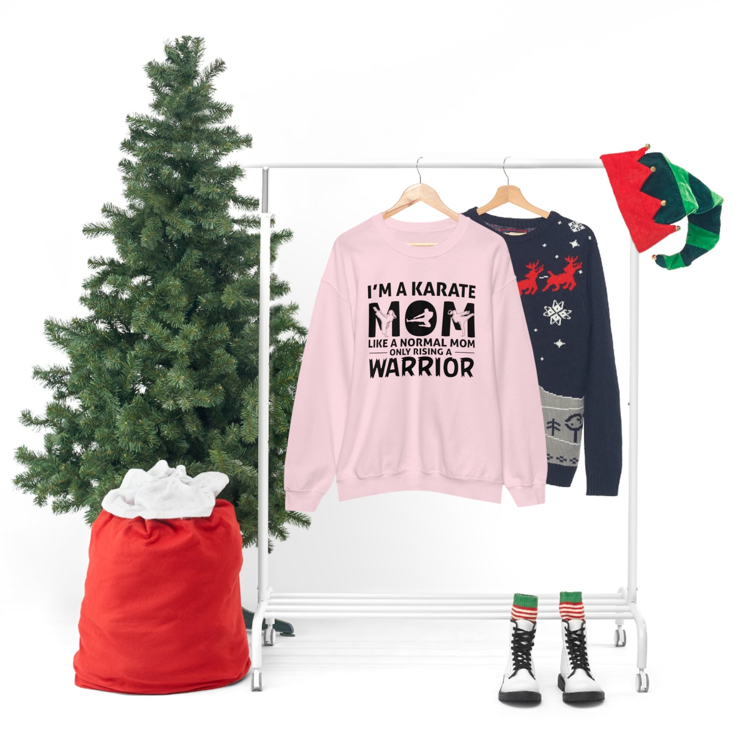 Cosens I'm a Karate Mom Heavy Blend™ Crewneck Sweatshirt