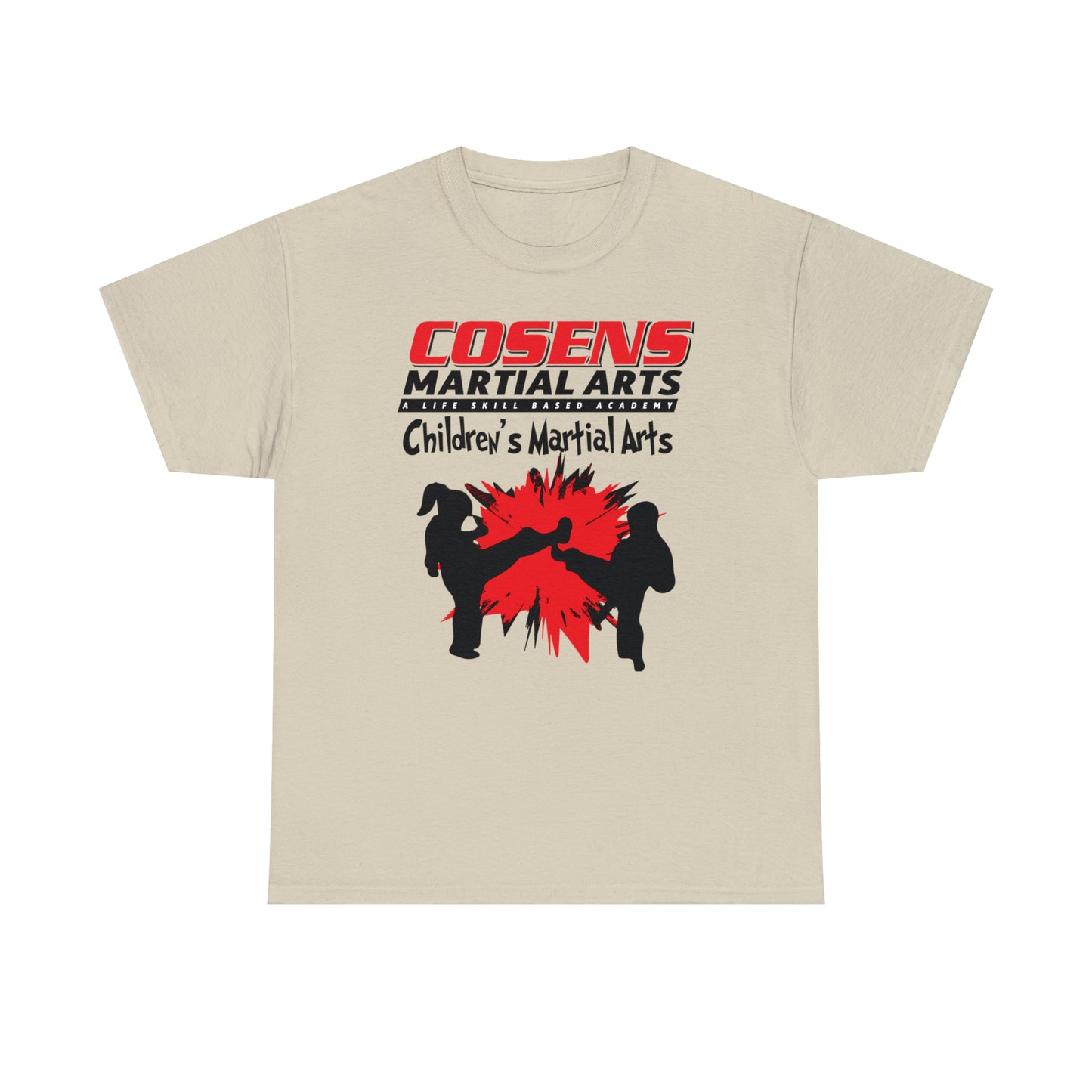 Adult "Childrens Martial Arts" Cosens Martial Arts Unisex Heavy Cotton Tee Unisex Heavy Cotton Tee