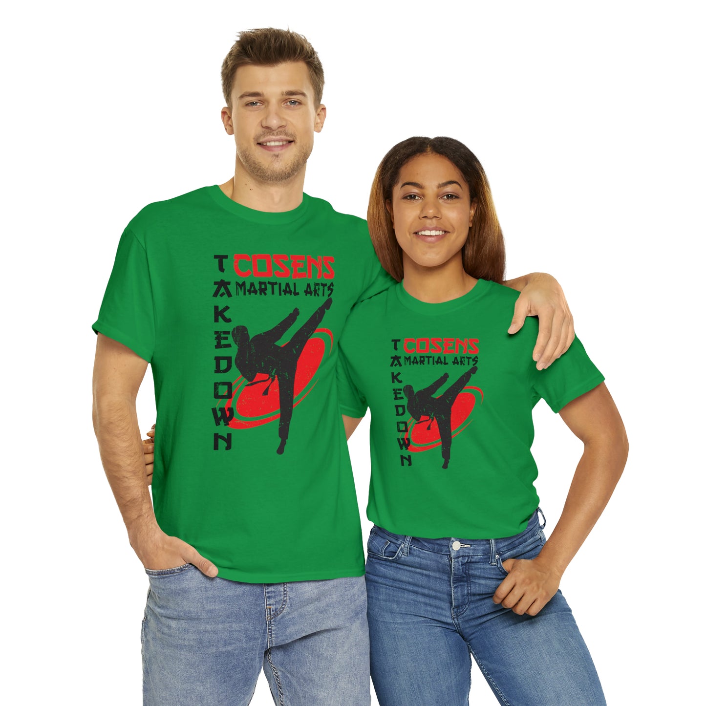 Adult "Takedown" Cosens Martial Arts Unisex Heavy Cotton Tee Unisex Heavy Cotton Tee