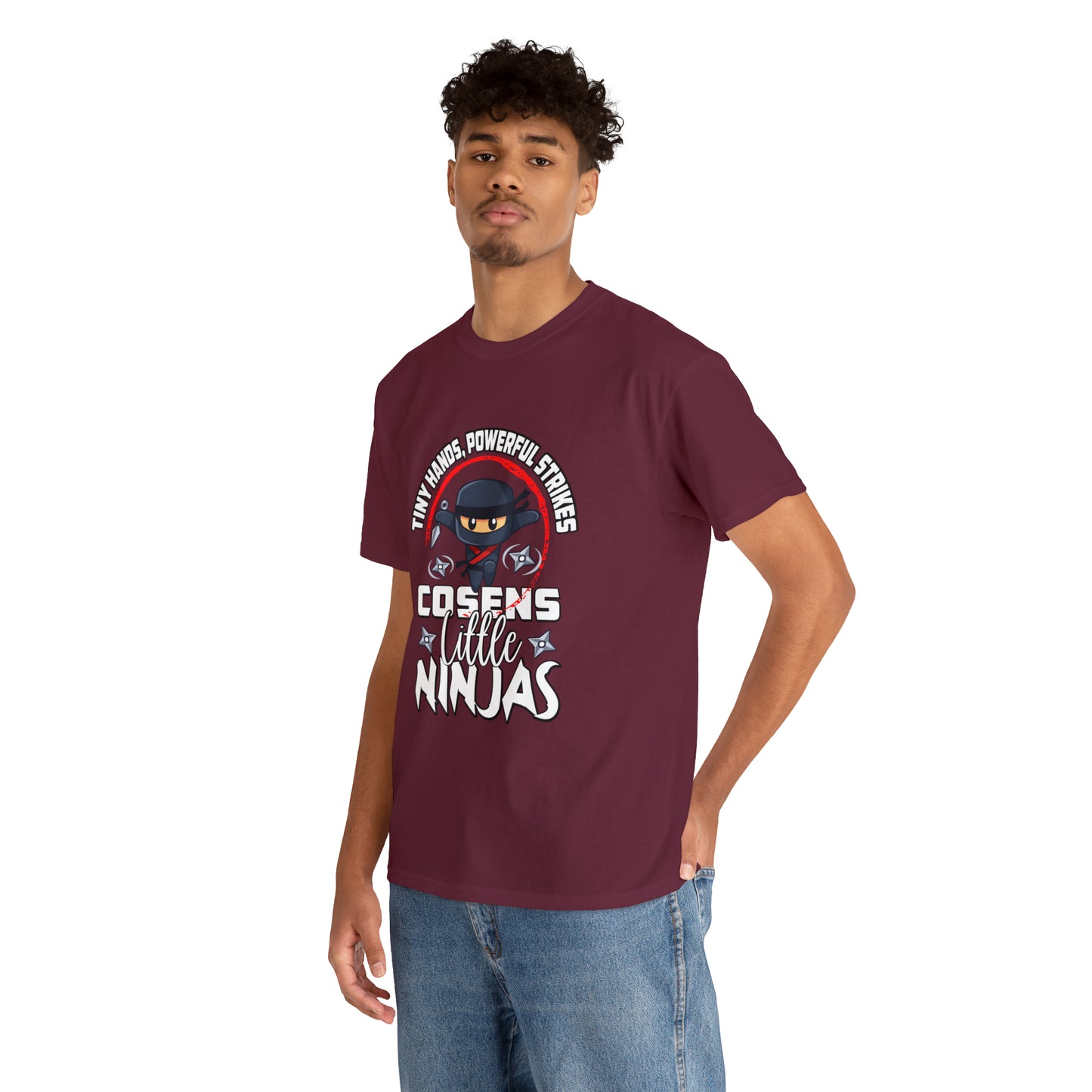 Little Ninjas Adult Unisex Heavy Cotton Tee