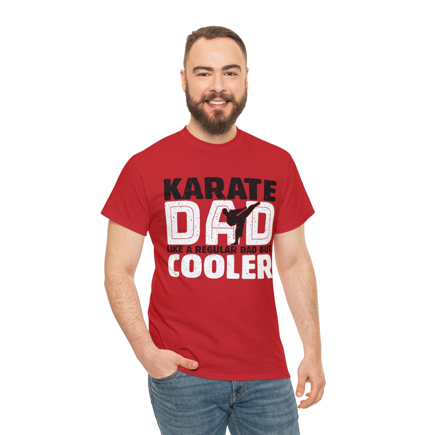 Karate Dad Heavy Cotton Tee