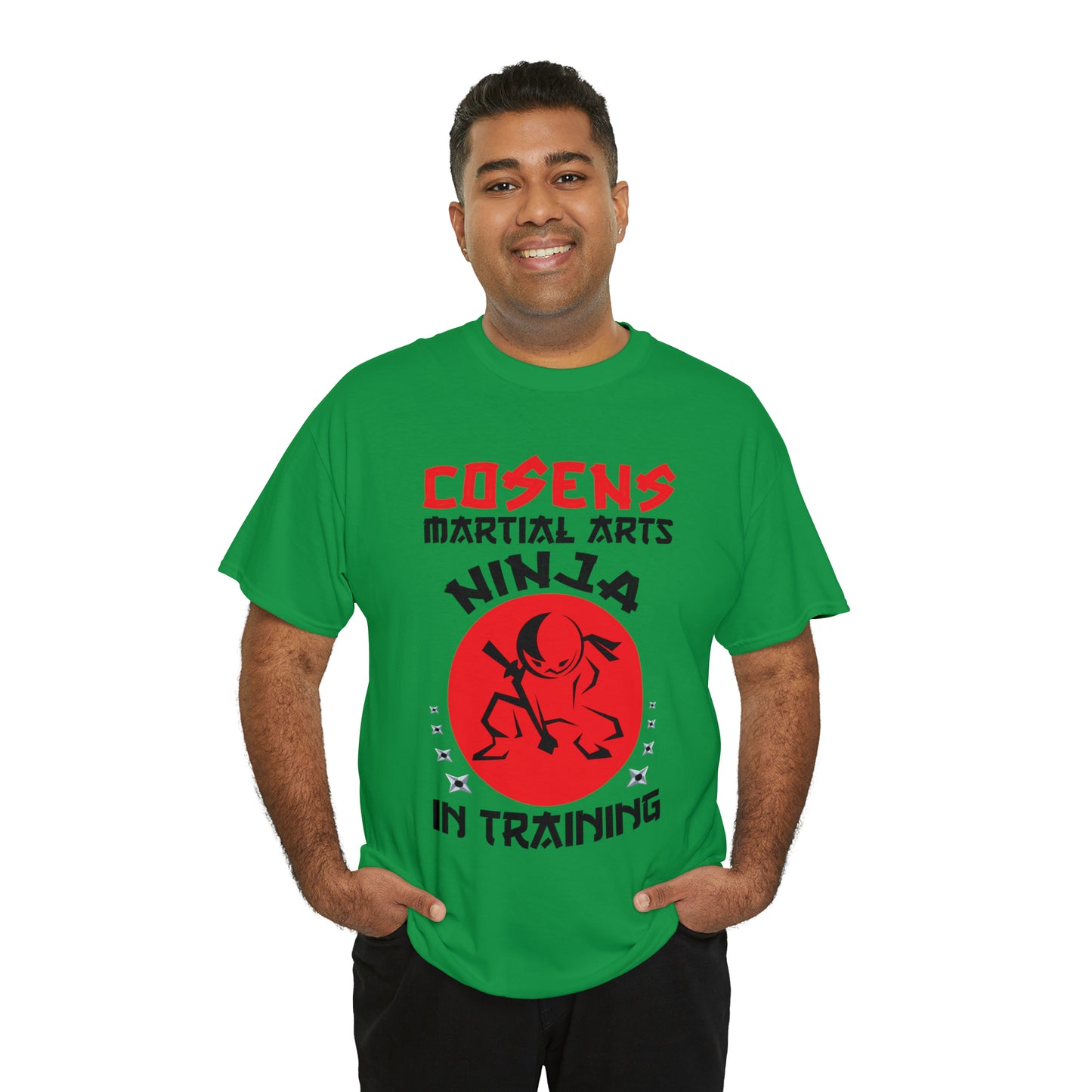 Adult "Ninja in Training" Unisex Heavy Cotton Tee