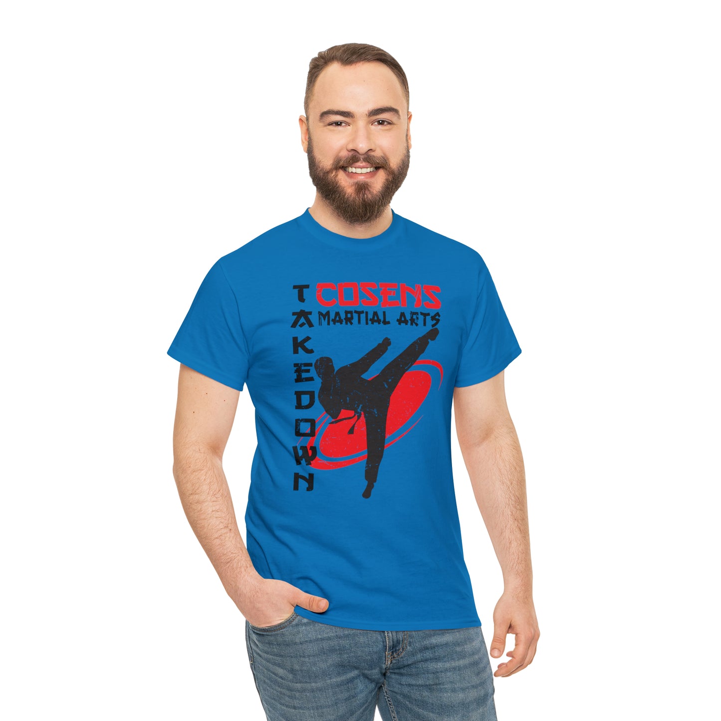 Adult "Takedown" Cosens Martial Arts Unisex Heavy Cotton Tee Unisex Heavy Cotton Tee