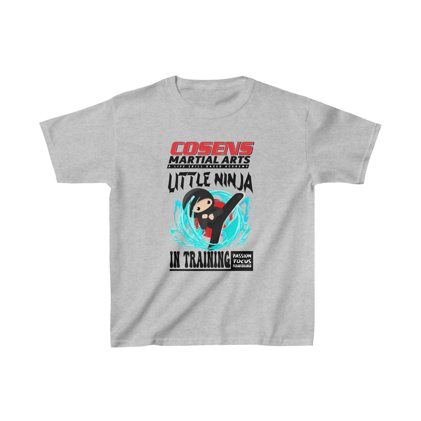 Kids "Ninja In Training" Cosens Martial Arts Unisex Heavy Cotton Tee Kids Heavy Cotton™ Tee