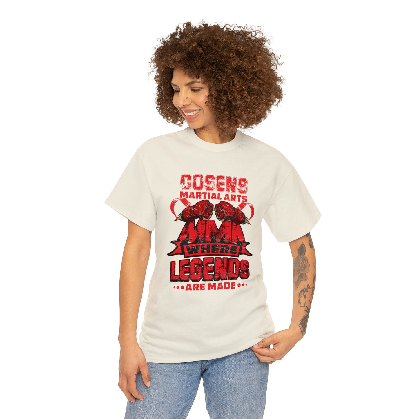 Legends Adult Cosens Martial Arts Unisex Heavy Cotton Tee