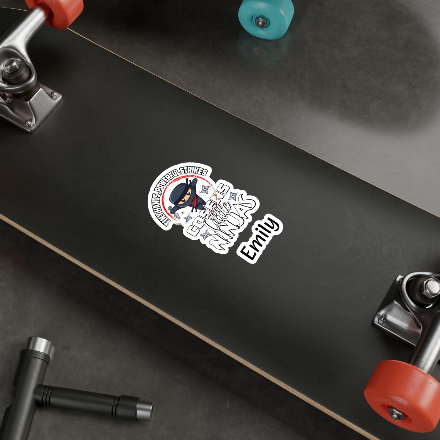 Customized Vinyl Decals - Little Ninjas!