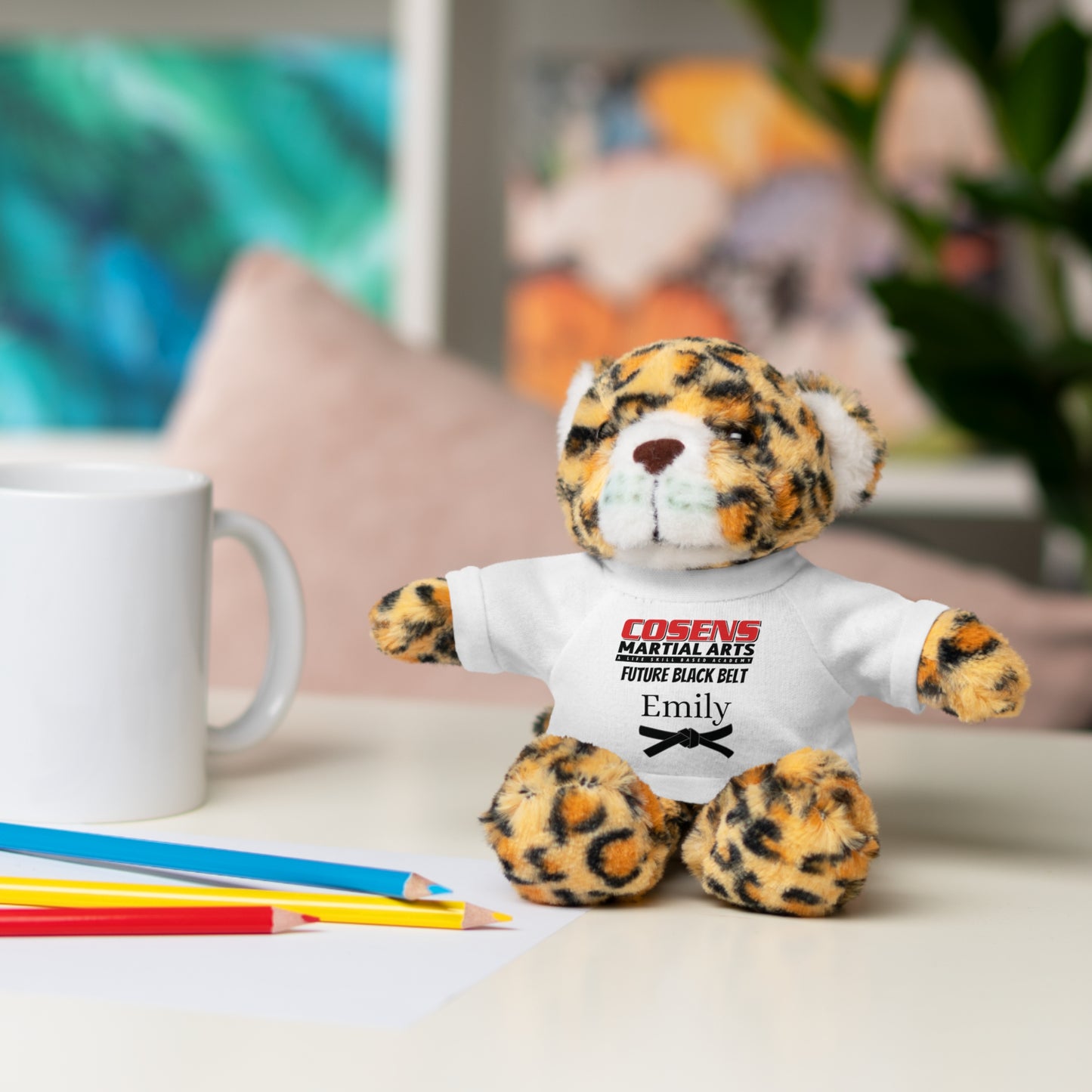 Personalized Cuddle Buddy for Your Little Martial Artist!