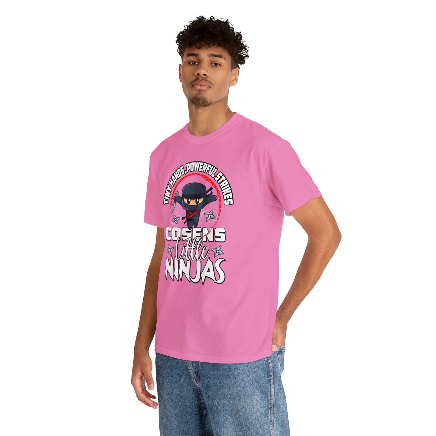 Adult "Little Ninjas" Cosens Martial Arts Unisex Heavy Cotton Tee Unisex Heavy Cotton Tee