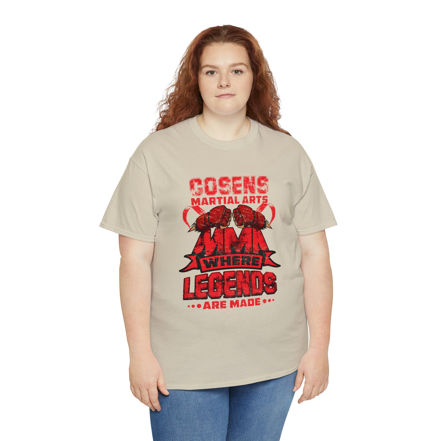 Legends Adult Cosens Martial Arts Unisex Heavy Cotton Tee