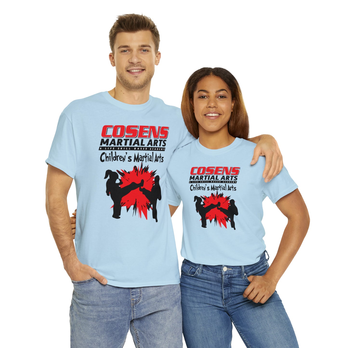 Adult "Childrens Martial Arts" Cosens Martial Arts Unisex Heavy Cotton Tee Unisex Heavy Cotton Tee