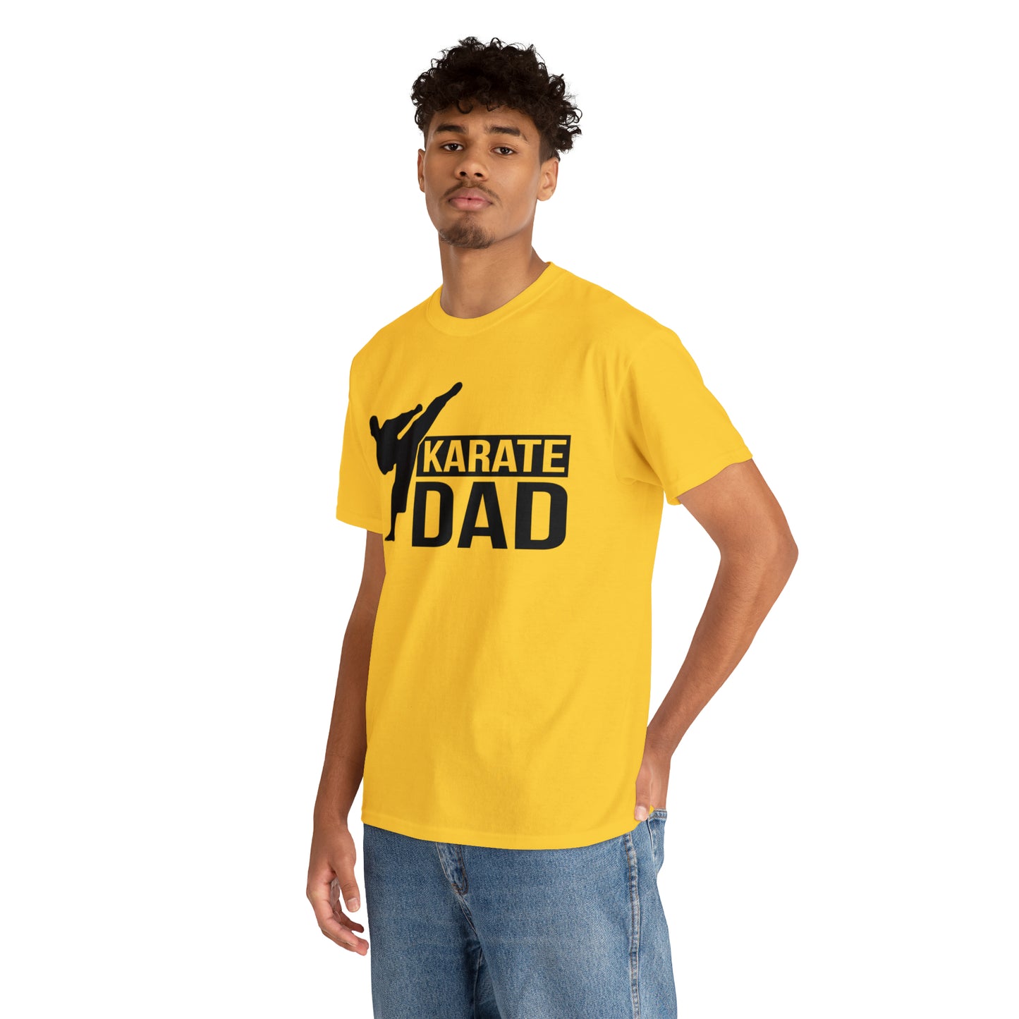 Karate Dad New Heavy Cotton Tee
