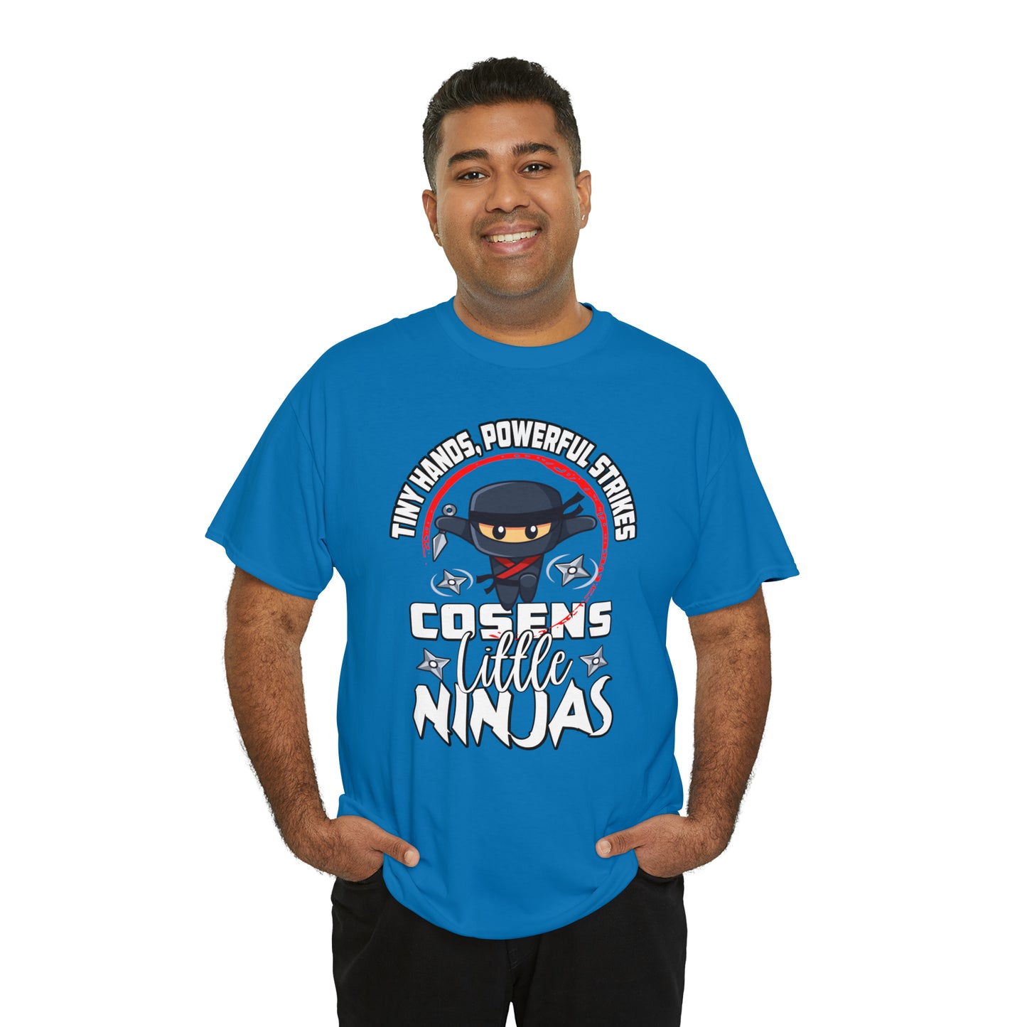 Adult "Little Ninjas" Cosens Martial Arts Unisex Heavy Cotton Tee Unisex Heavy Cotton Tee