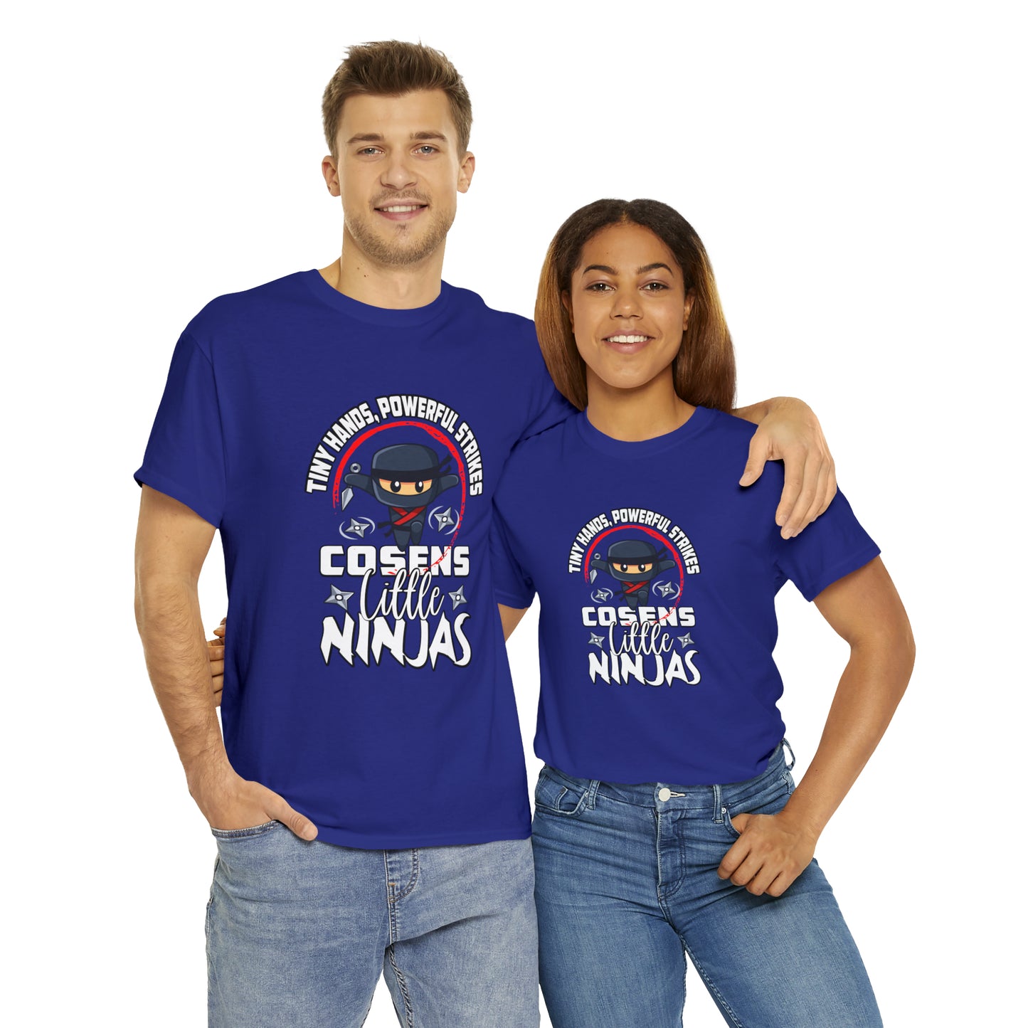 Little Ninjas Adult Unisex Heavy Cotton Tee